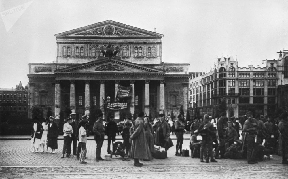 Nhà hát Bolshoi hồi tháng 7/1918
