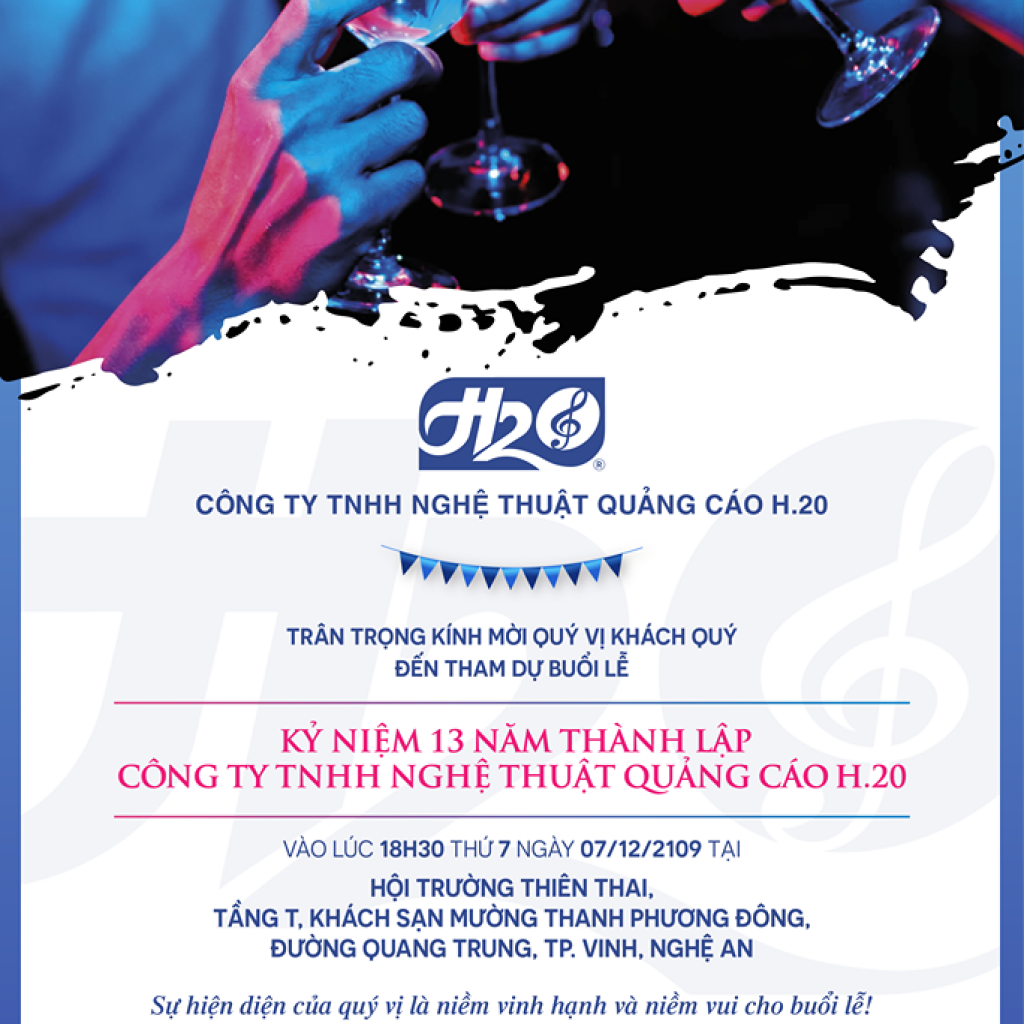 H20 Event – Liên hệ 0988663466